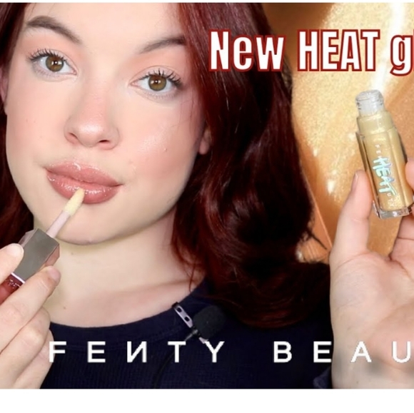 🌟🧚♀️LEMON LAVA Fenty Beauty Gloss Bomb Heat NWT - Picture 5 of 9